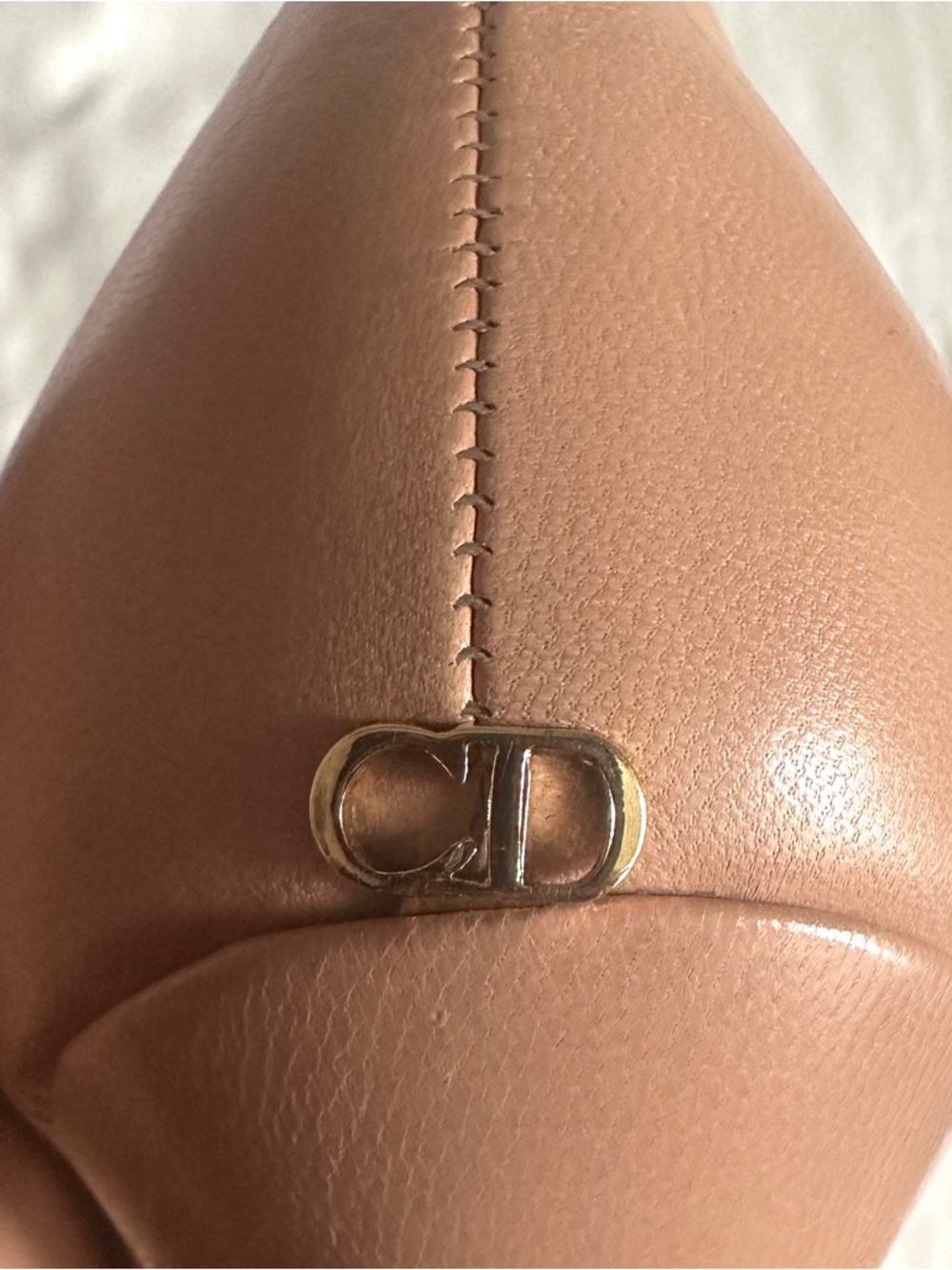 Dior Beige Leather Pointed Toe Pumps - Picture 5 of 8